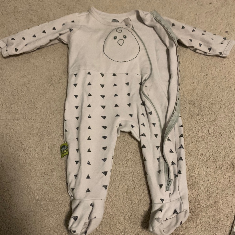 Nested bean footie pajamas